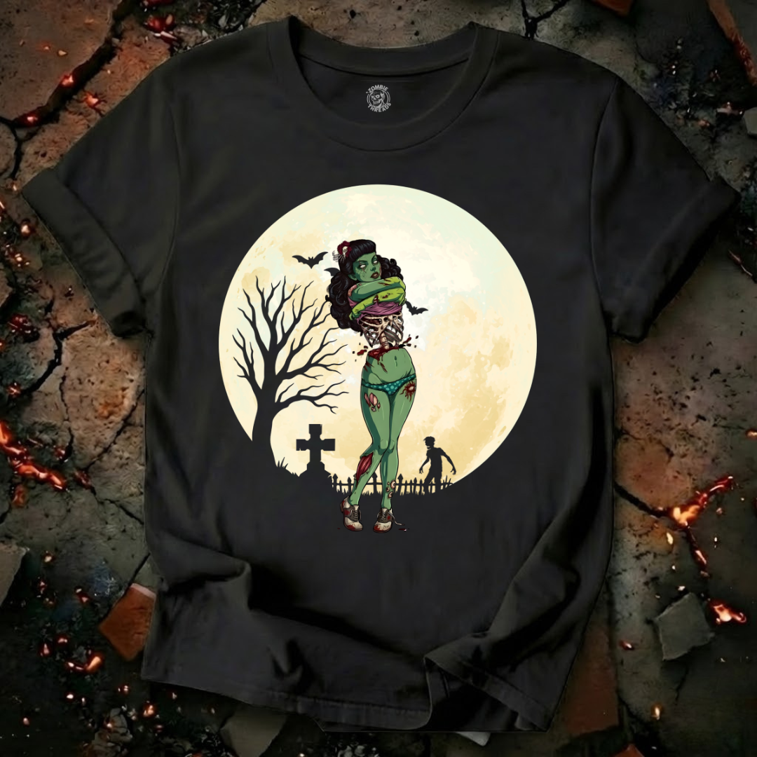 Graveyard Hot Yellow T-Shirt