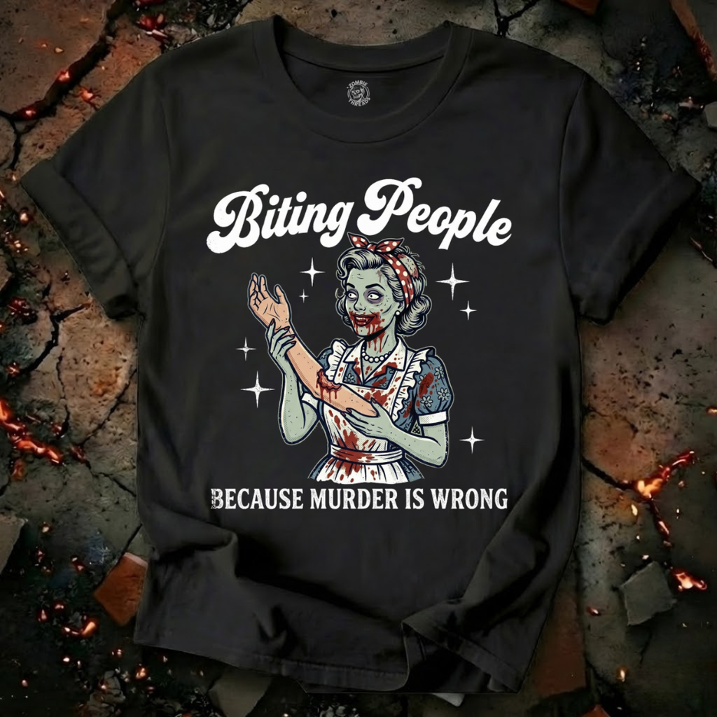 Biting People T-Shirt