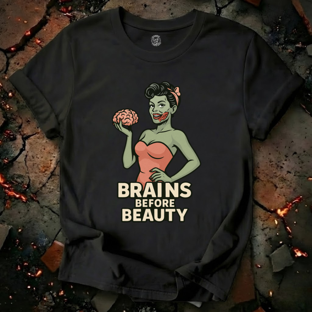 Brains Before Beauty T-Shirt