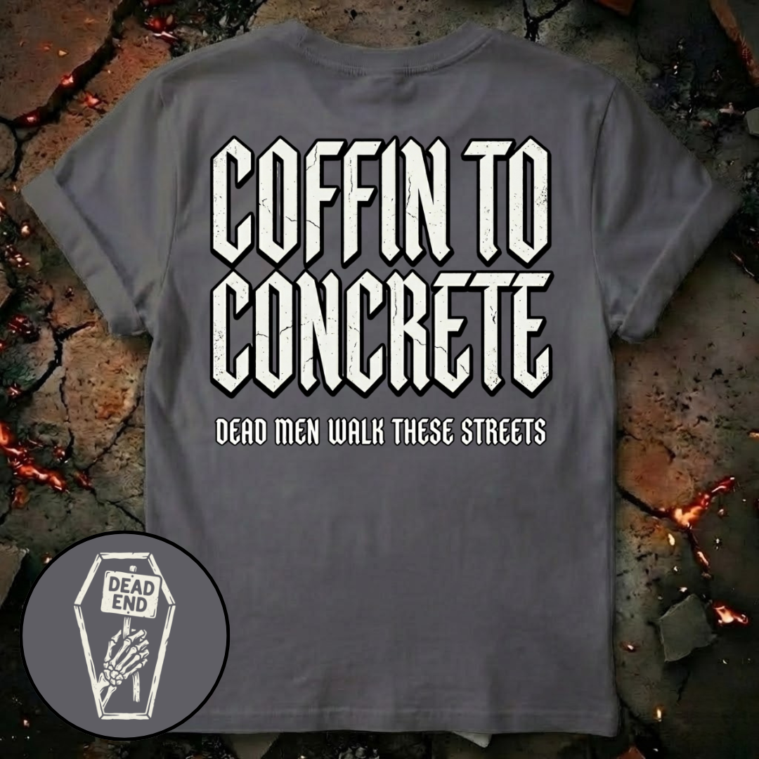 Coffin To Concrete T-Shirt