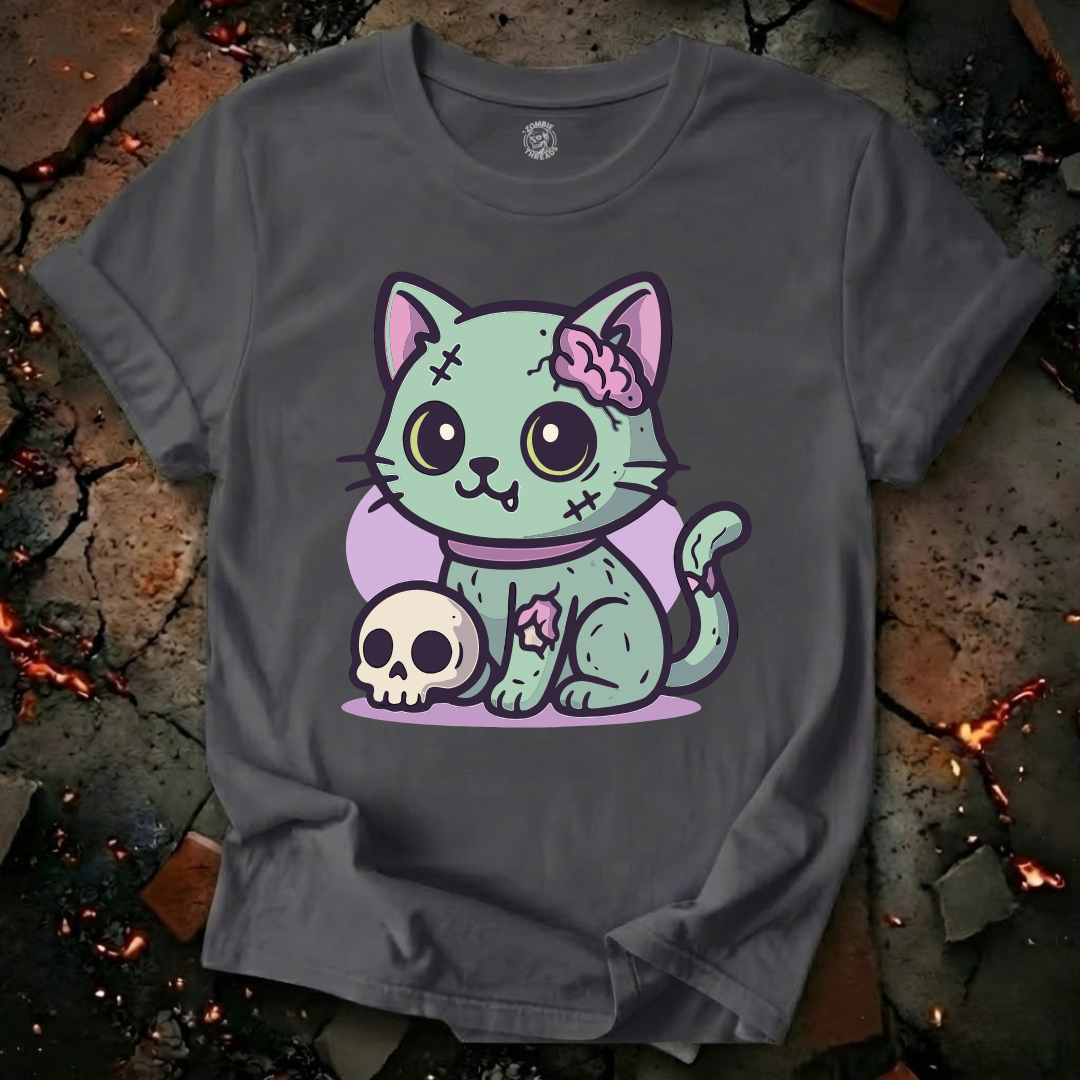 Undead Chibi Cat T-Shirt