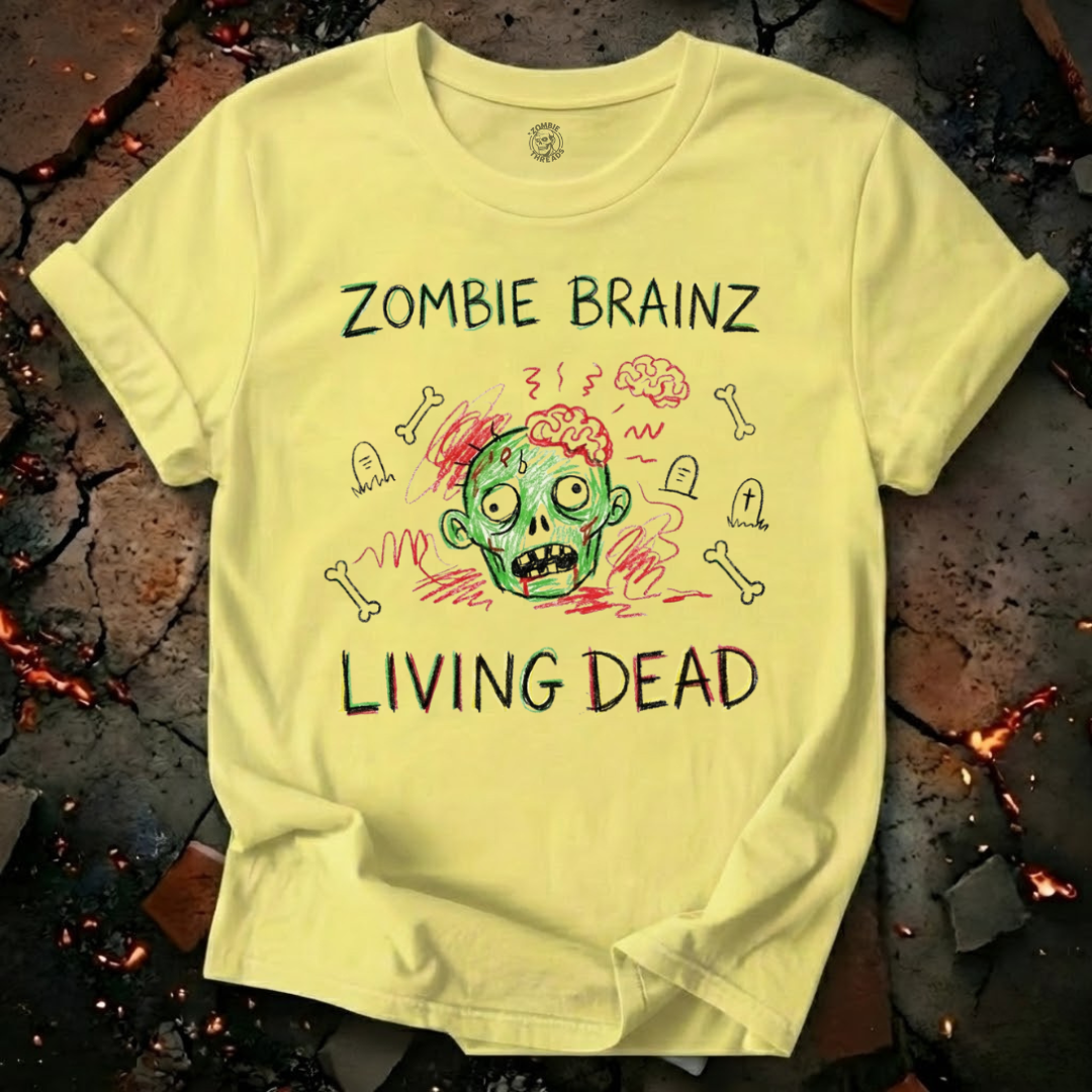 Zombie Brainz Living Dead T-Shirt