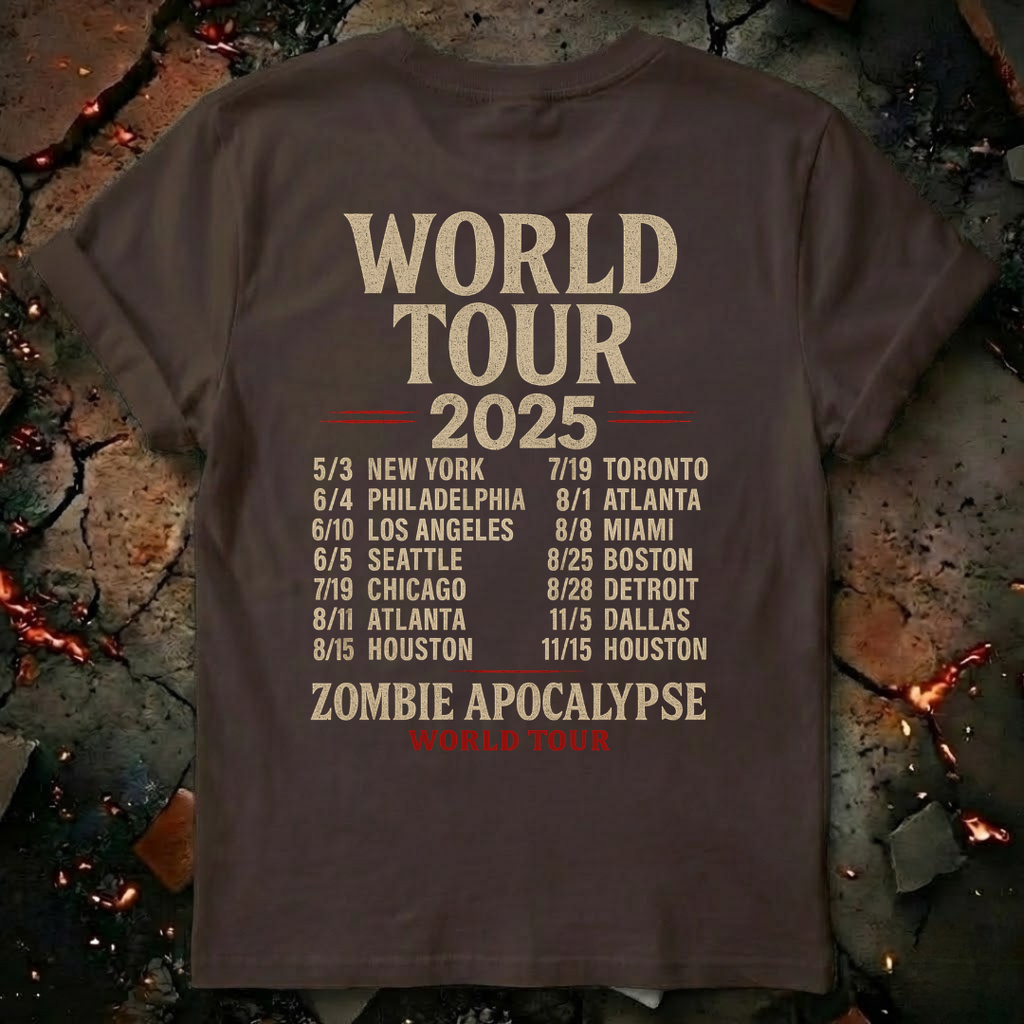 Zombie Apocalypse: World Tour T-Shirt