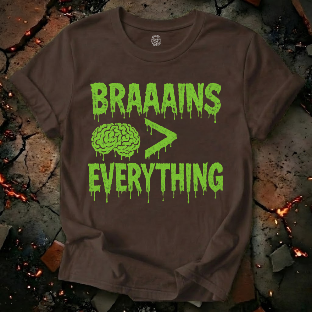Brains Over Everything T-Shirt