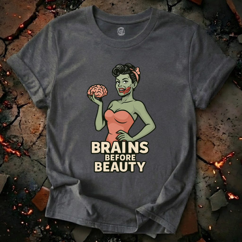 Brains Before Beauty T-Shirt
