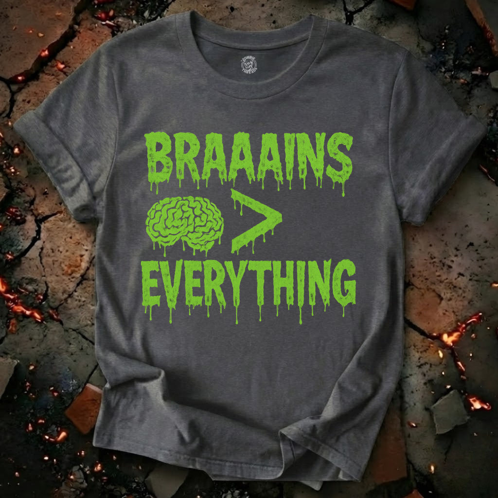 Brains Over Everything T-Shirt