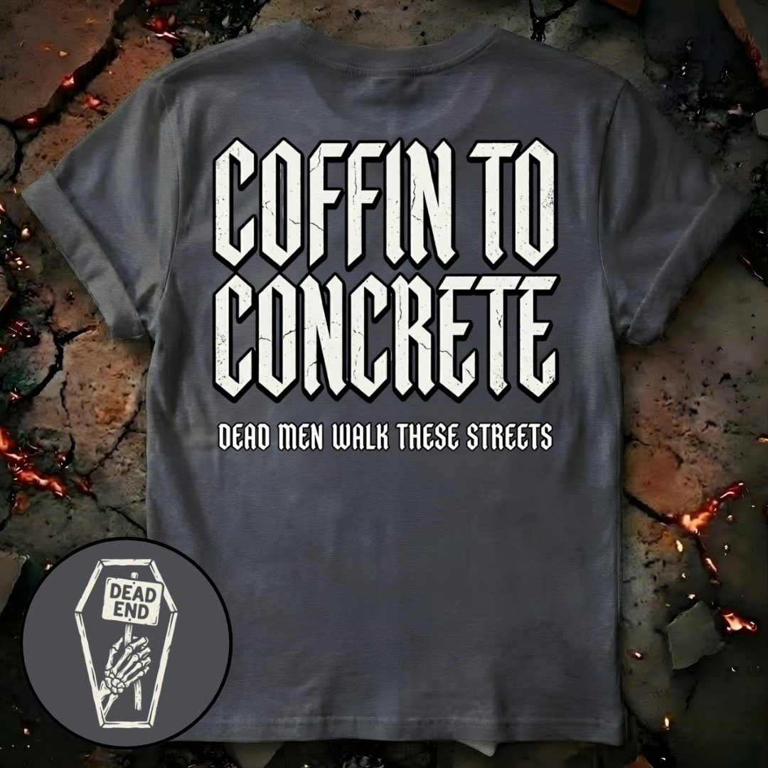 Coffin To Concrete T-Shirt