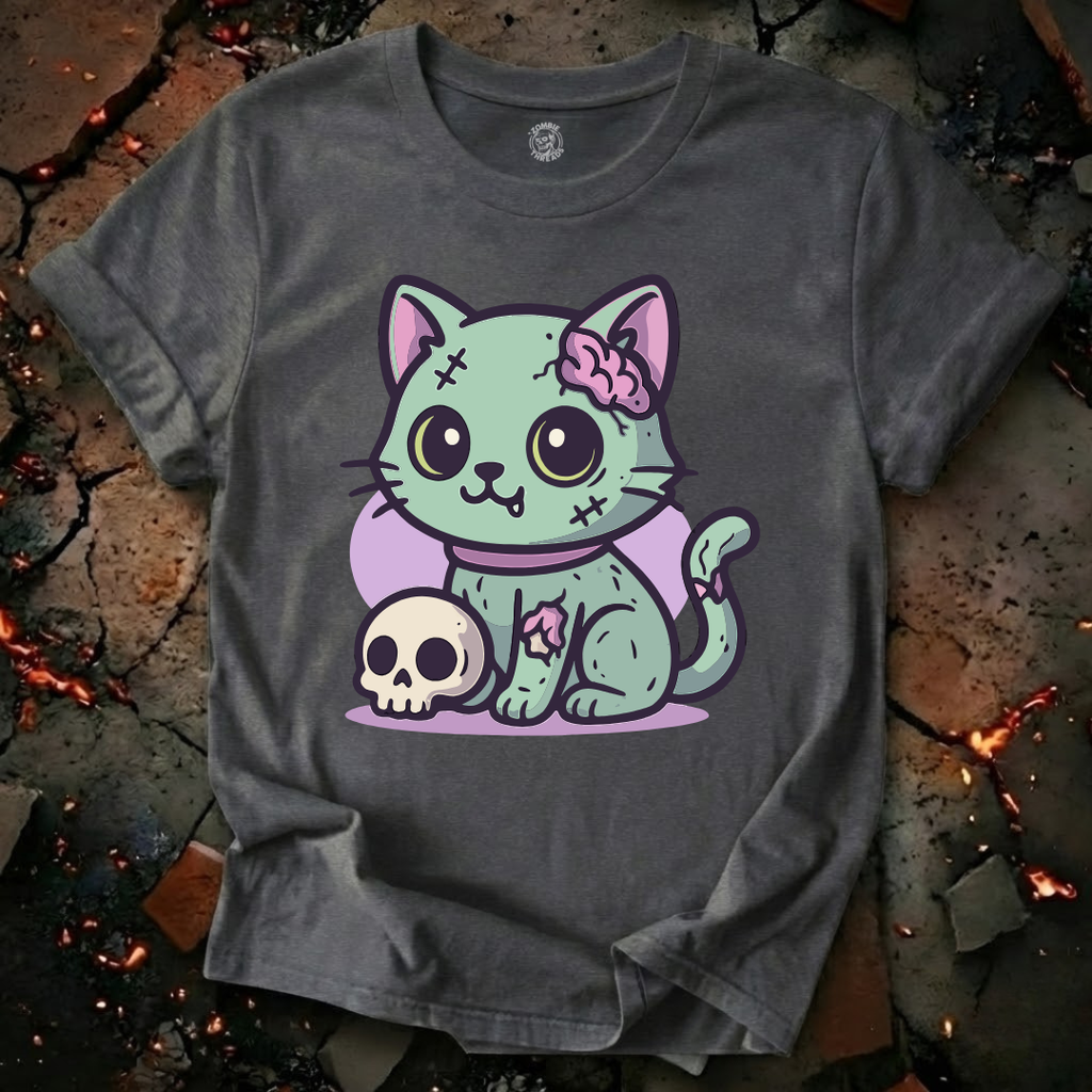 Undead Chibi Cat T-Shirt