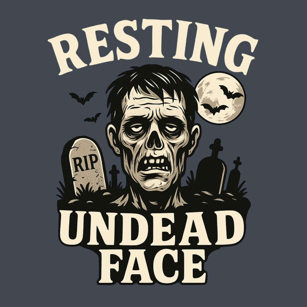 Resting Undead Face T-Shirt