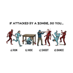 If Attacked By A Zombie T-Shirt