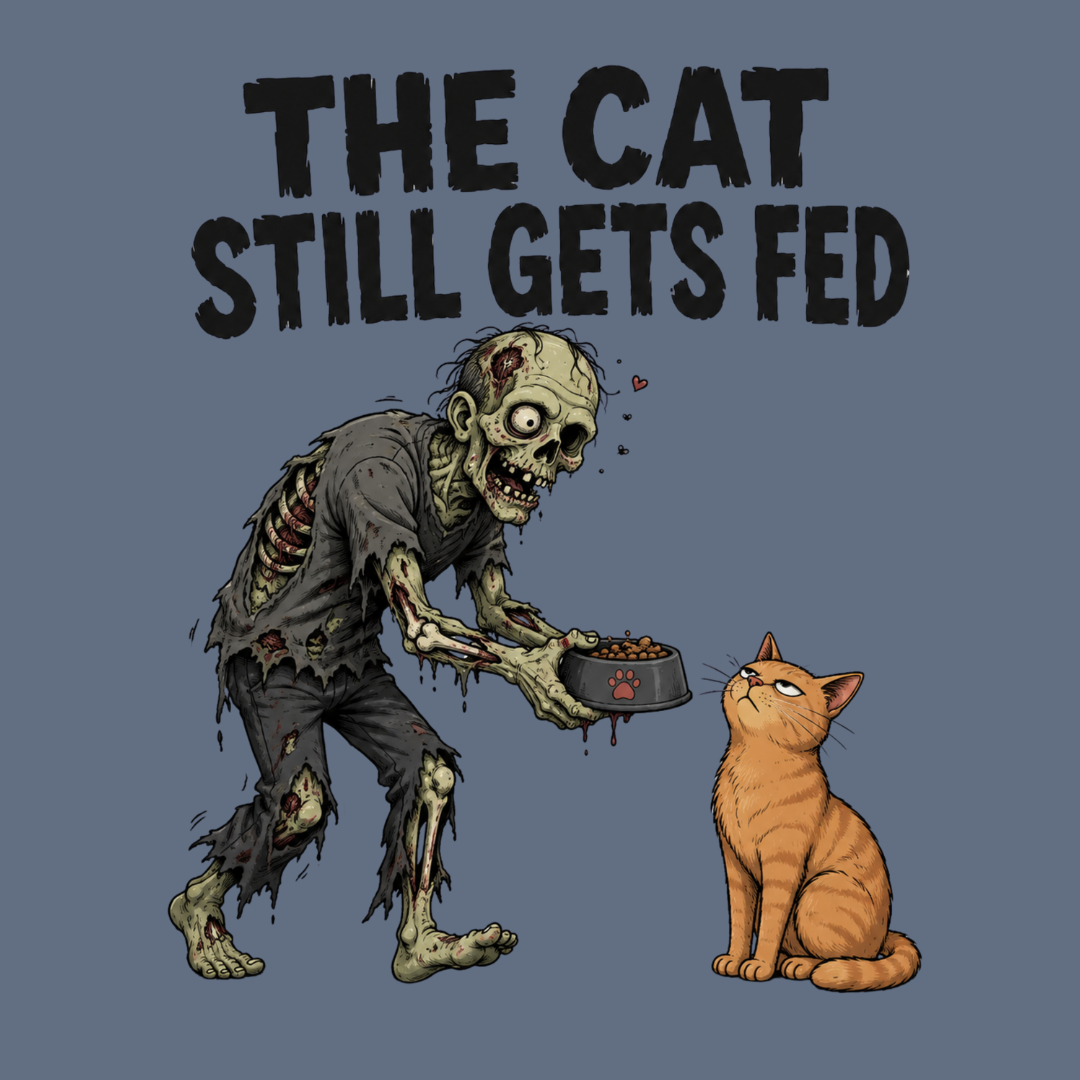 The Cat Still Gets Fed T-Shirt