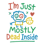 Mostly Dead Inside T-Shirt