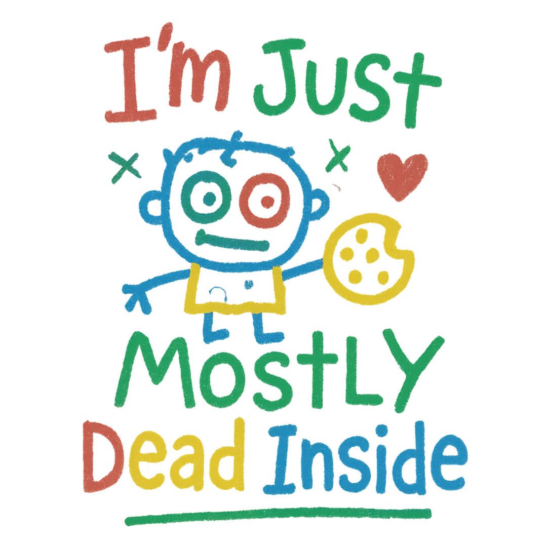 Mostly Dead Inside T-Shirt