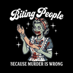 Biting People T-Shirt