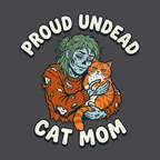 Undead Cat Mom T-Shirt