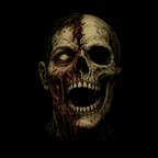 Flesh Torn Skull T-Shirt