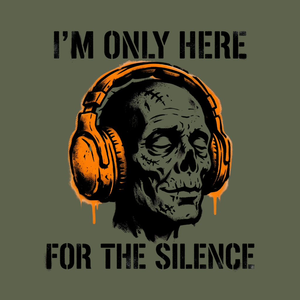 Only Here For The Silence T-Shirt