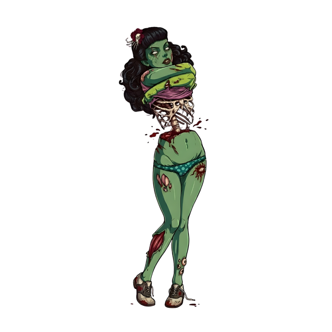 Zombie Pinup T-Shirt