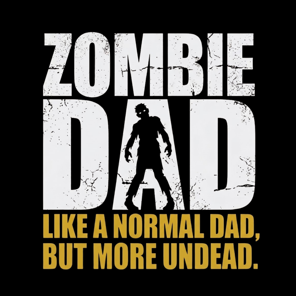 Zombie Dad but Undead T-Shirt