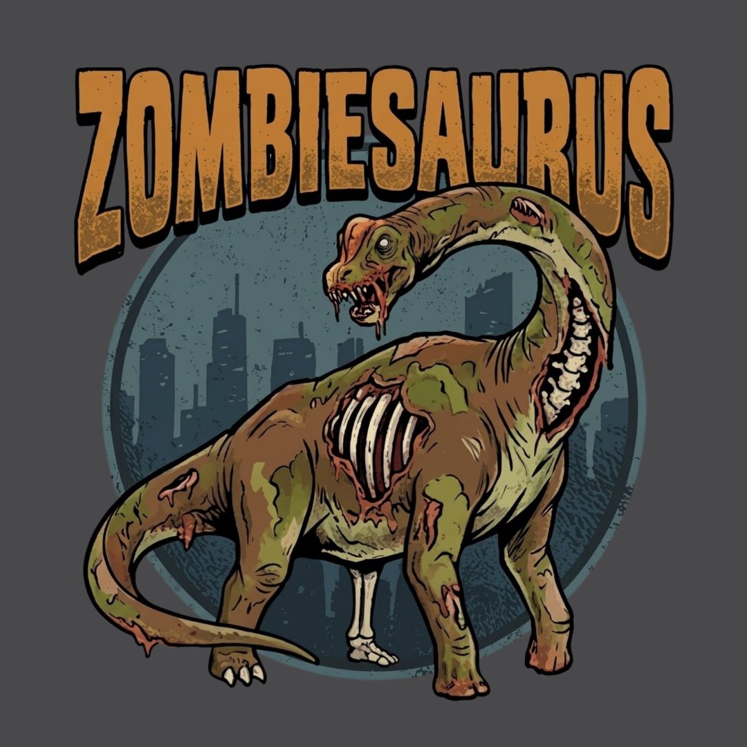 Zombie Brachiosaurus T-Shirt