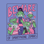 Smartphone Zombies T-Shirt