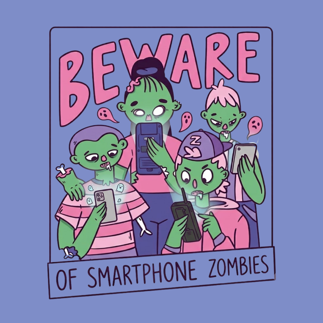 Smartphone Zombies T-Shirt
