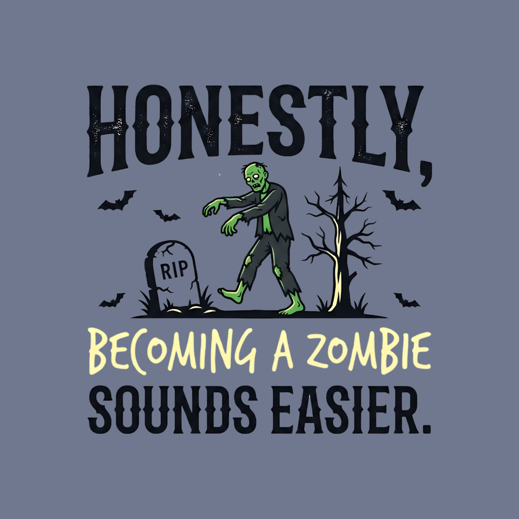 Becoming A Zombie Sounds Easier T-Shirt