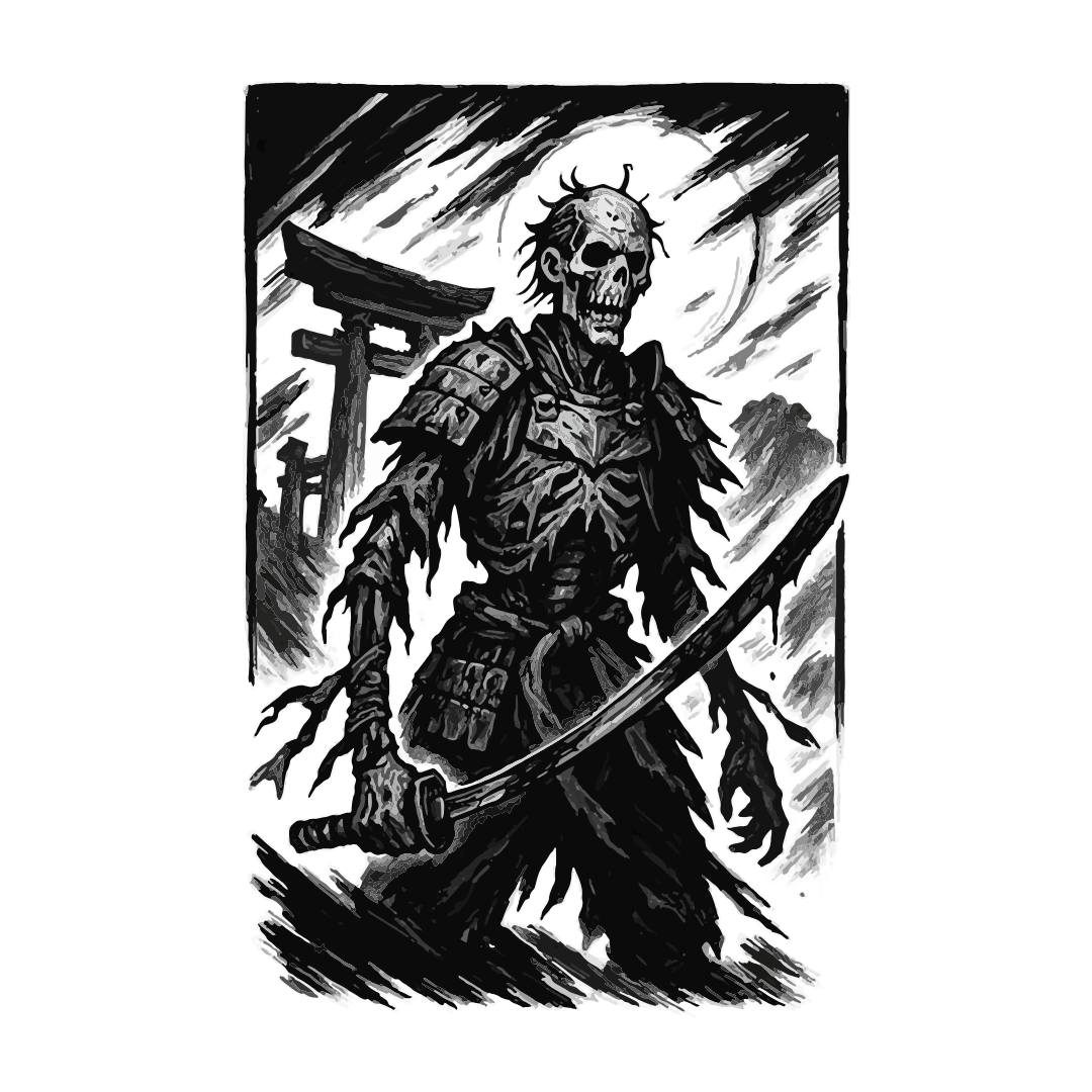 Zombie Samurai T-Shirt