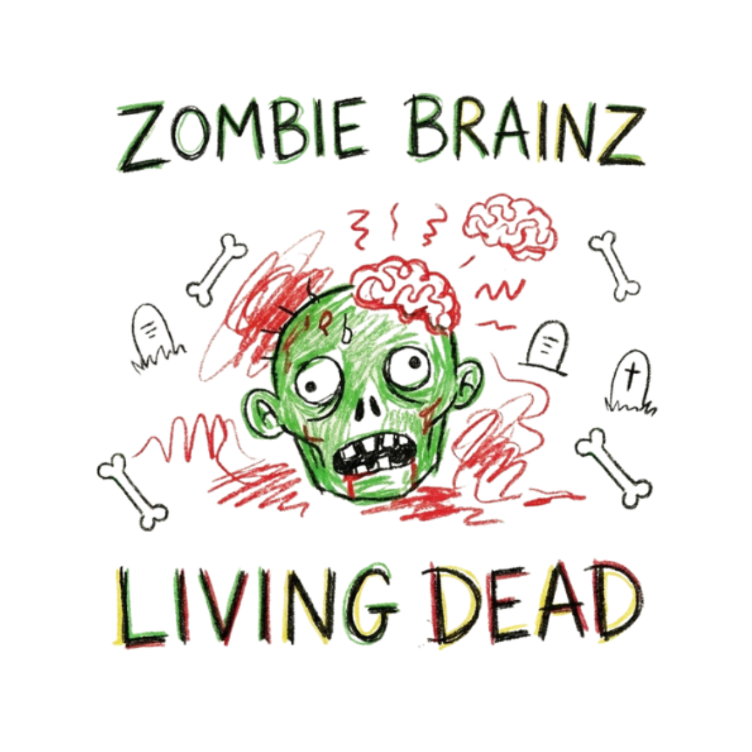 Zombie Brainz Living Dead T-Shirt
