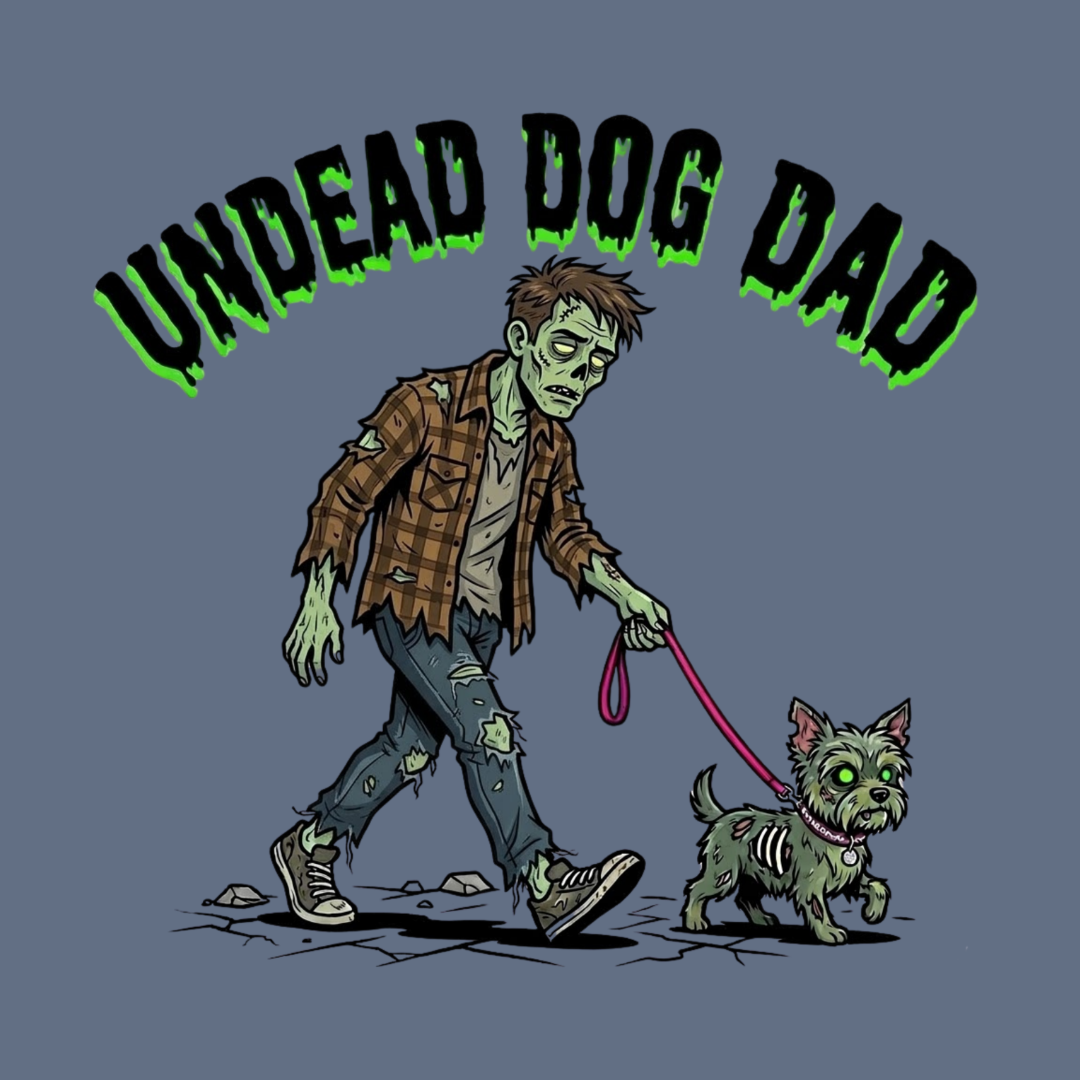 Undead Dog Dad T-Shirt