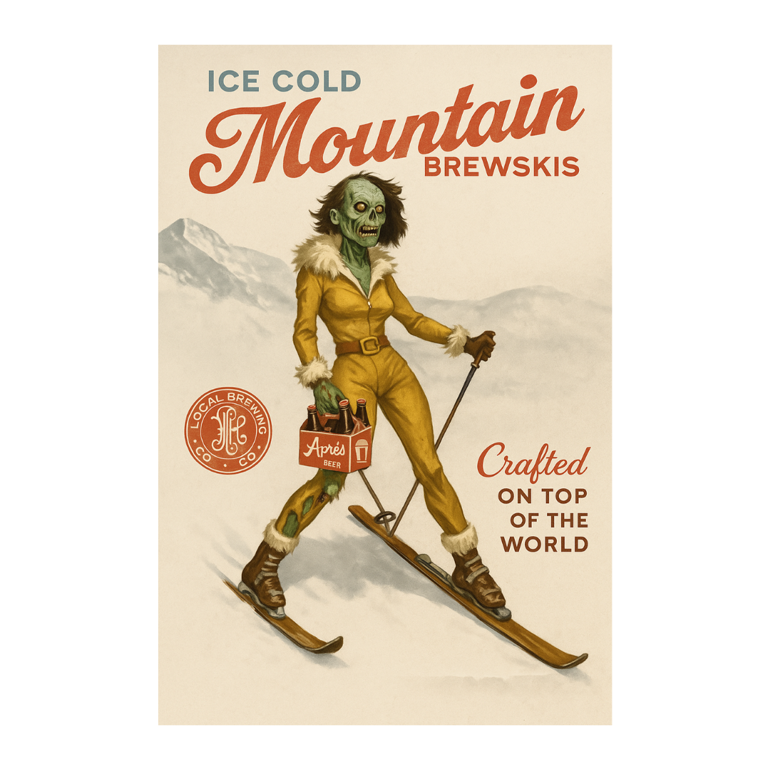 Ice Cold Mountain Brewskis T-Shirt