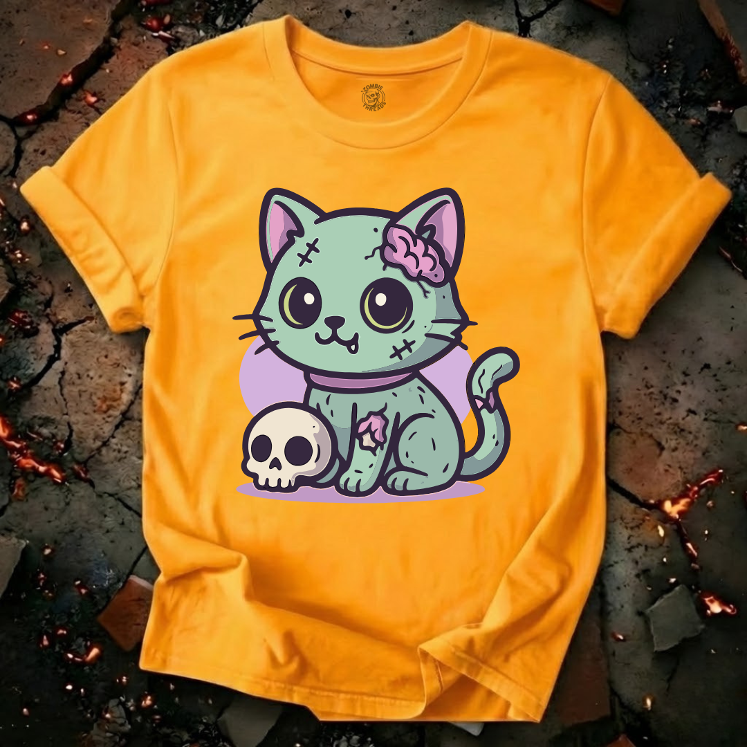 Undead Chibi Cat T-Shirt