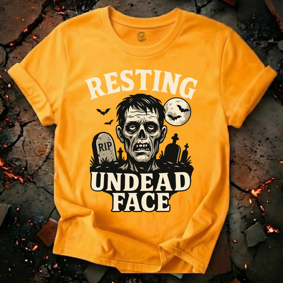 Resting Undead Face T-Shirt