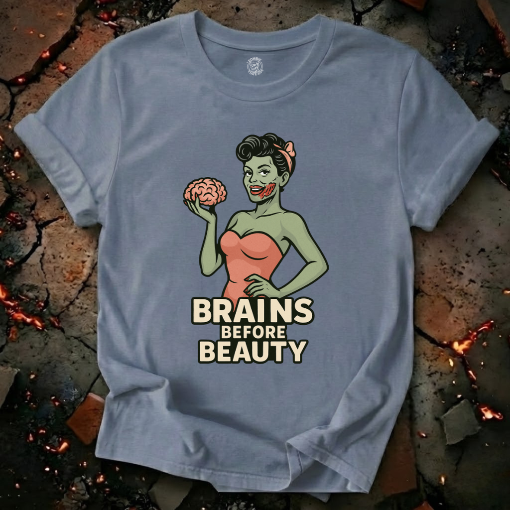 Brains Before Beauty T-Shirt