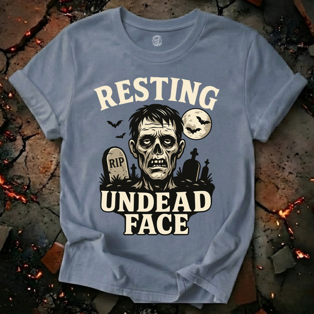 Resting Undead Face T-Shirt