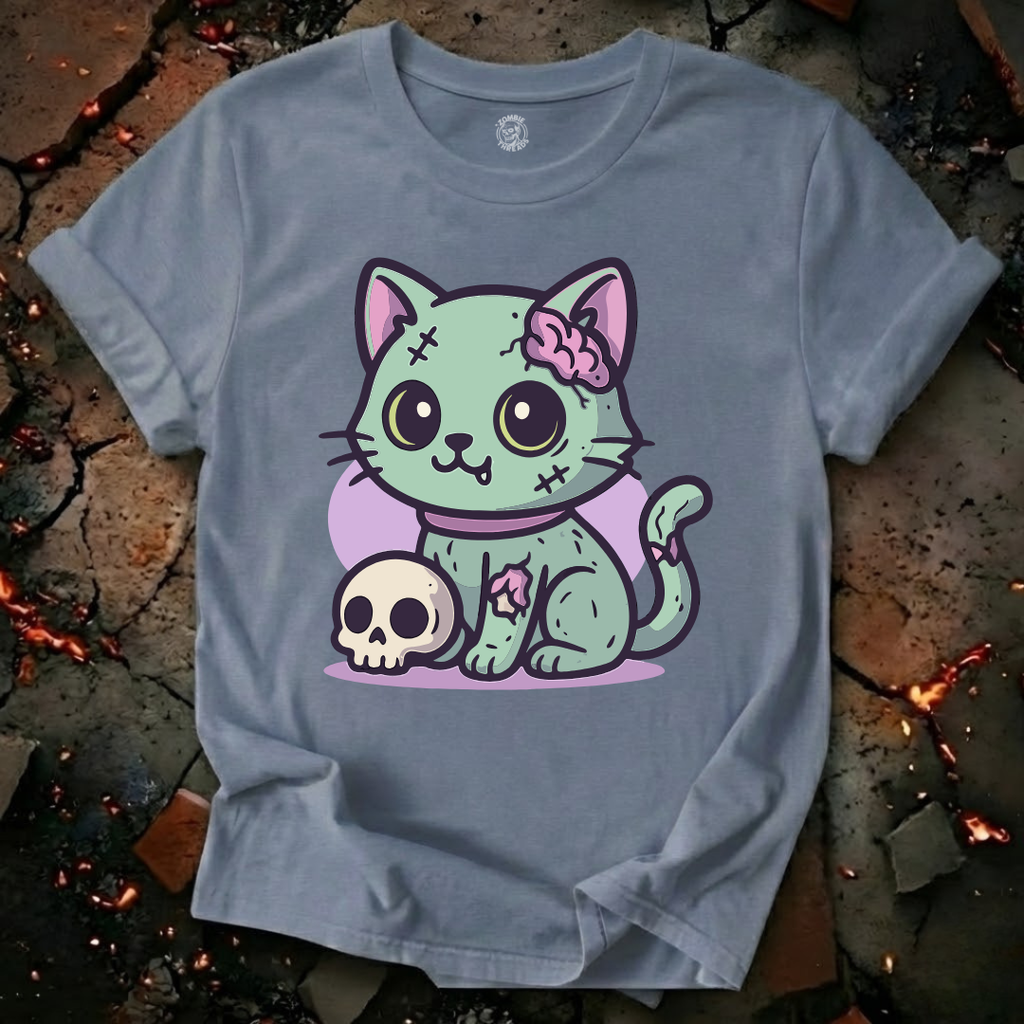 Undead Chibi Cat T-Shirt