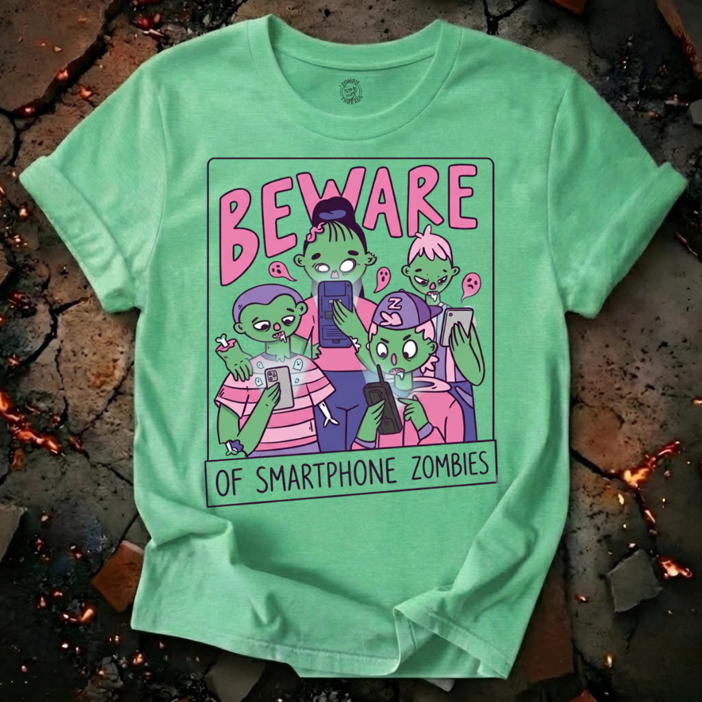 Smartphone Zombies T-Shirt