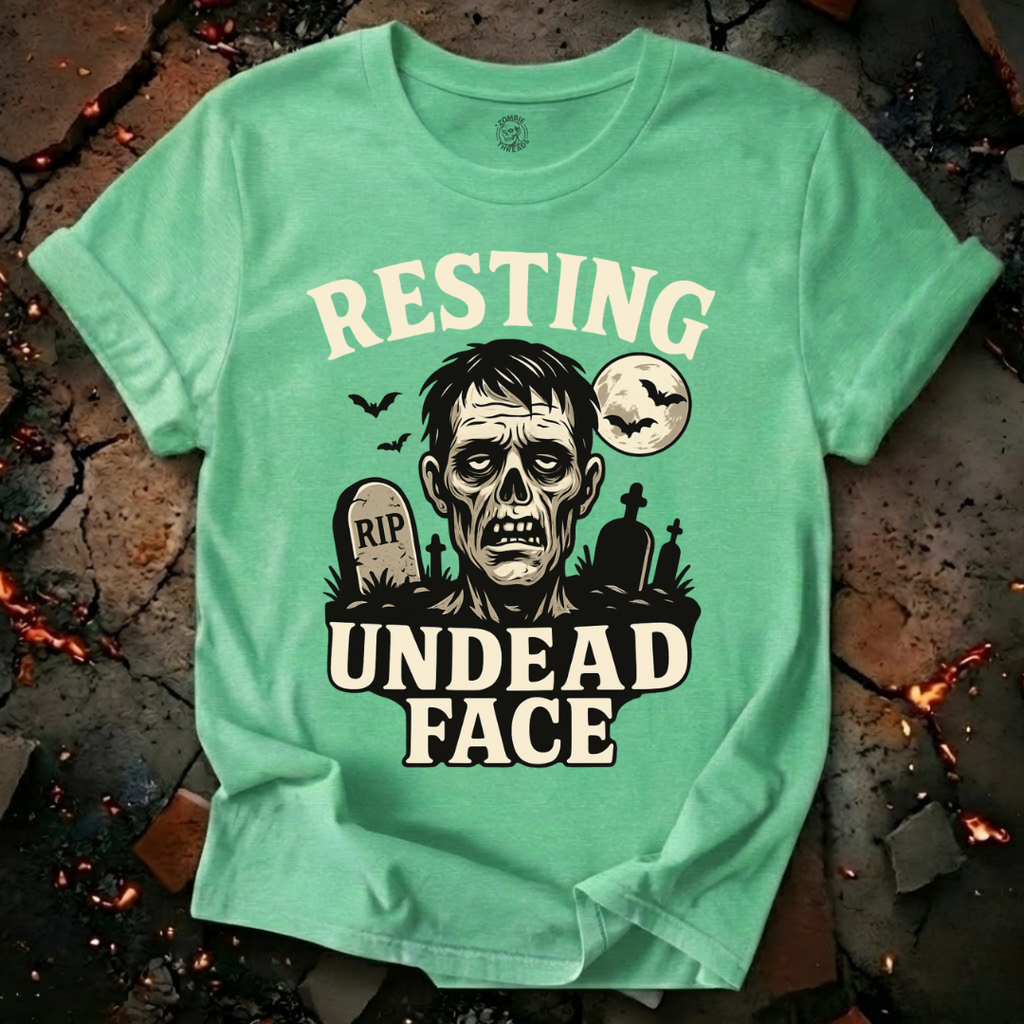 Resting Undead Face T-Shirt