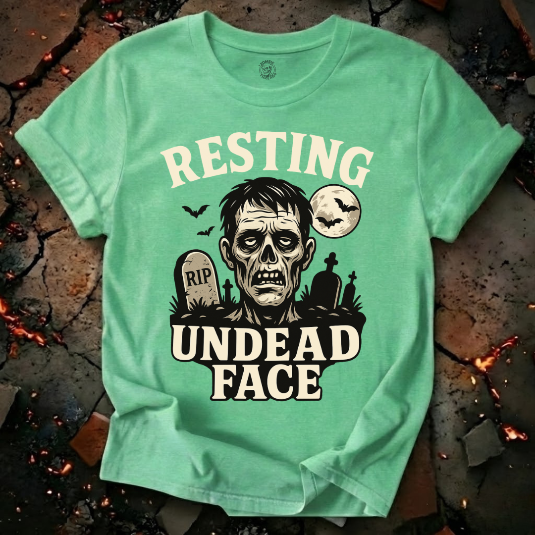 Resting Undead Face T-Shirt