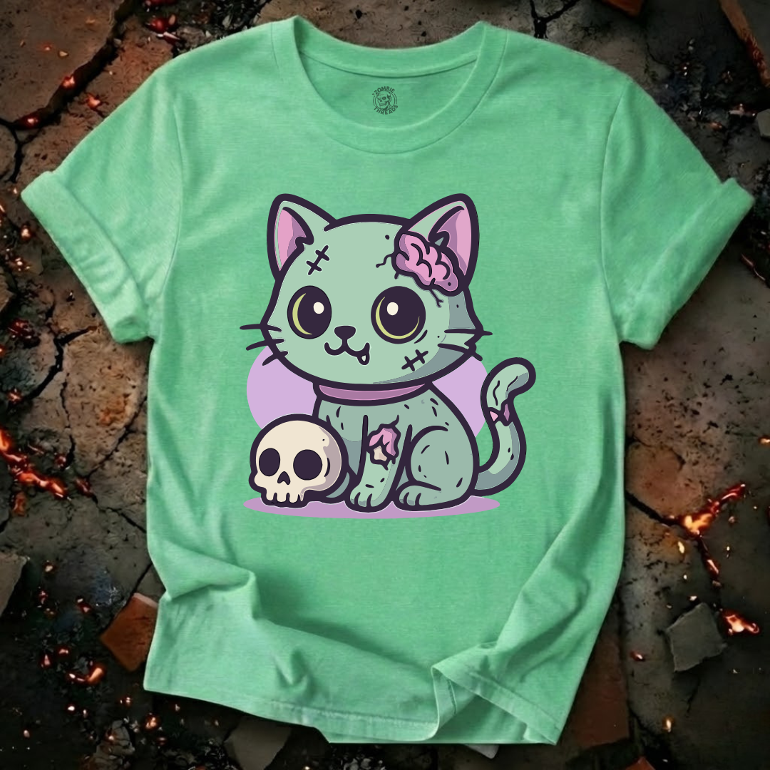 Undead Chibi Cat T-Shirt
