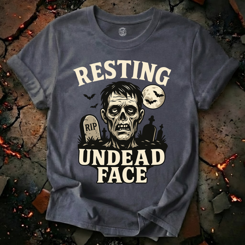 Resting Undead Face T-Shirt