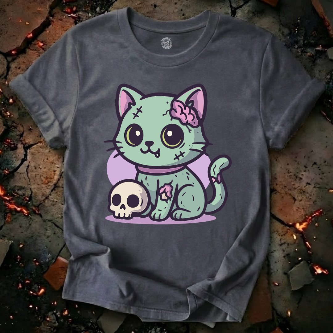 Undead Chibi Cat T-Shirt
