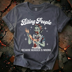 Biting People T-Shirt