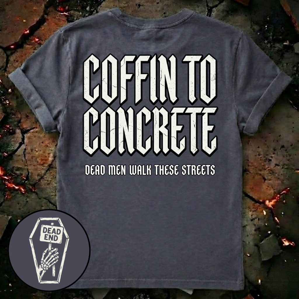 Coffin To Concrete T-Shirt