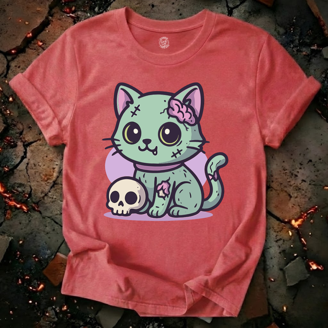 Undead Chibi Cat T-Shirt