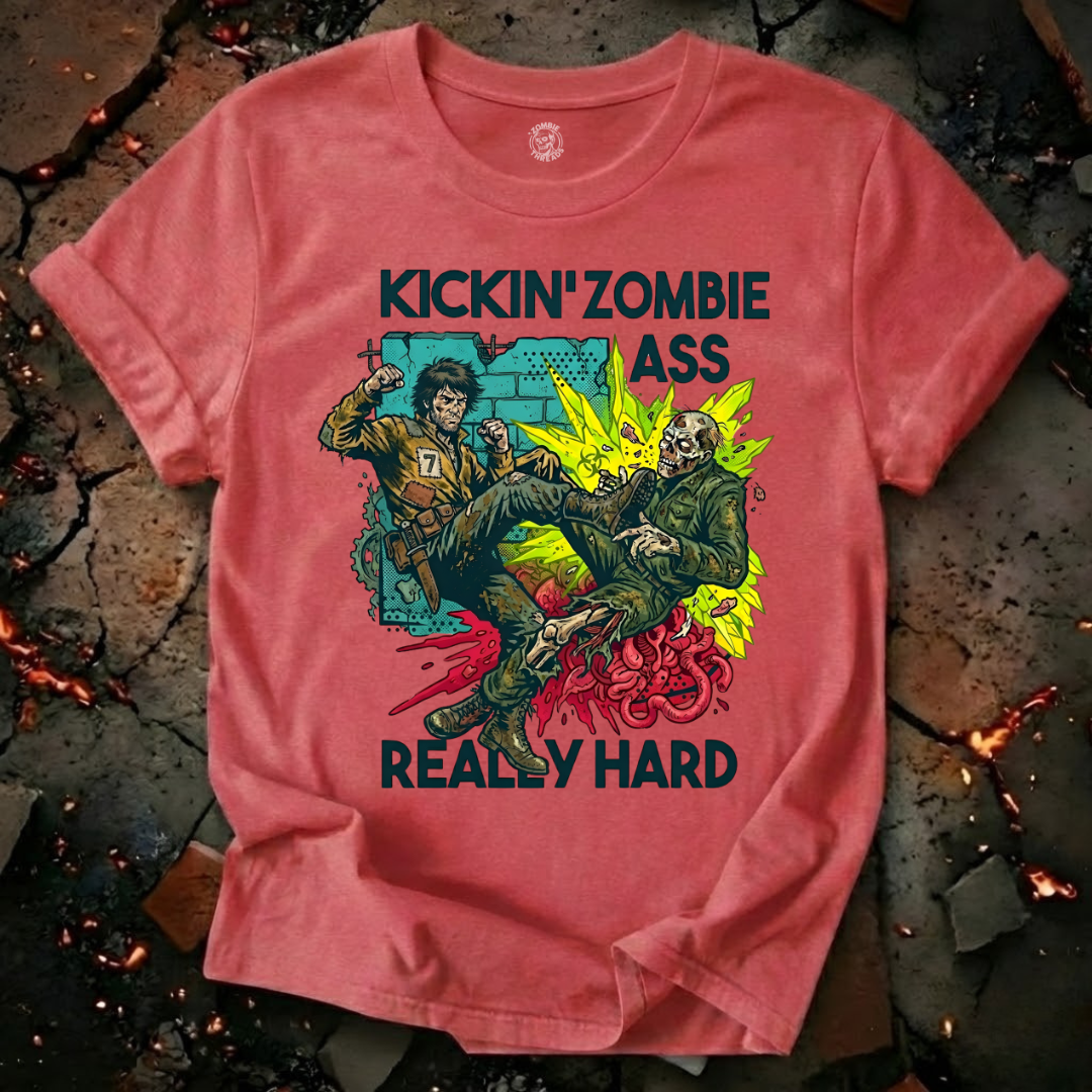 Kickin' Zombie Ass T-Shirt