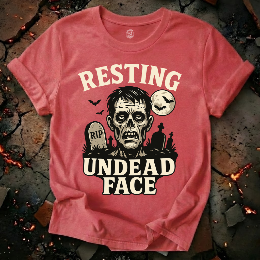 Resting Undead Face T-Shirt