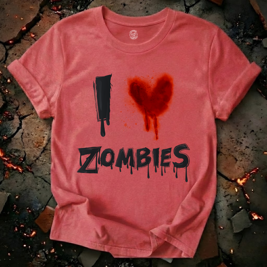I Heart Zombies T-Shirt