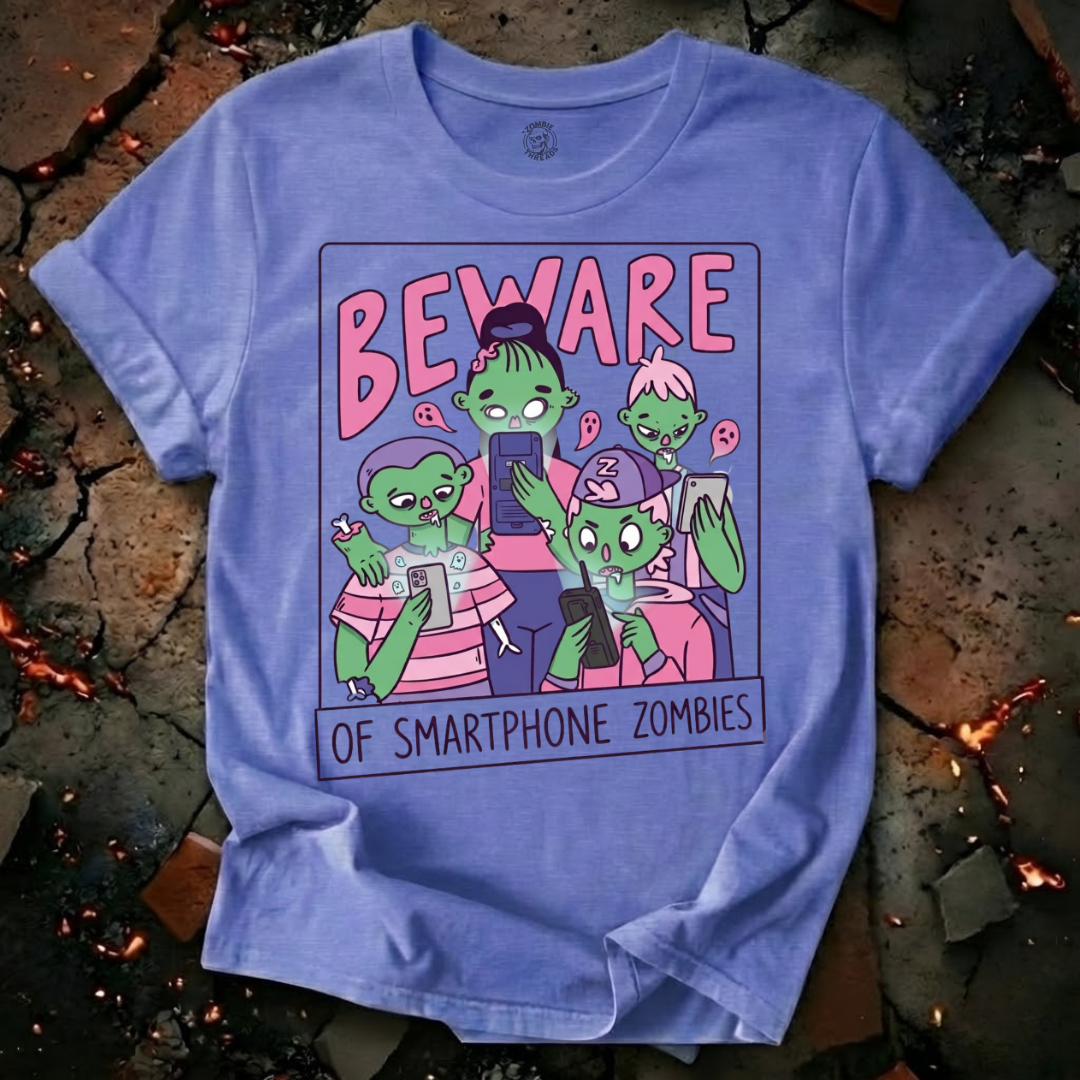 Smartphone Zombies T-Shirt