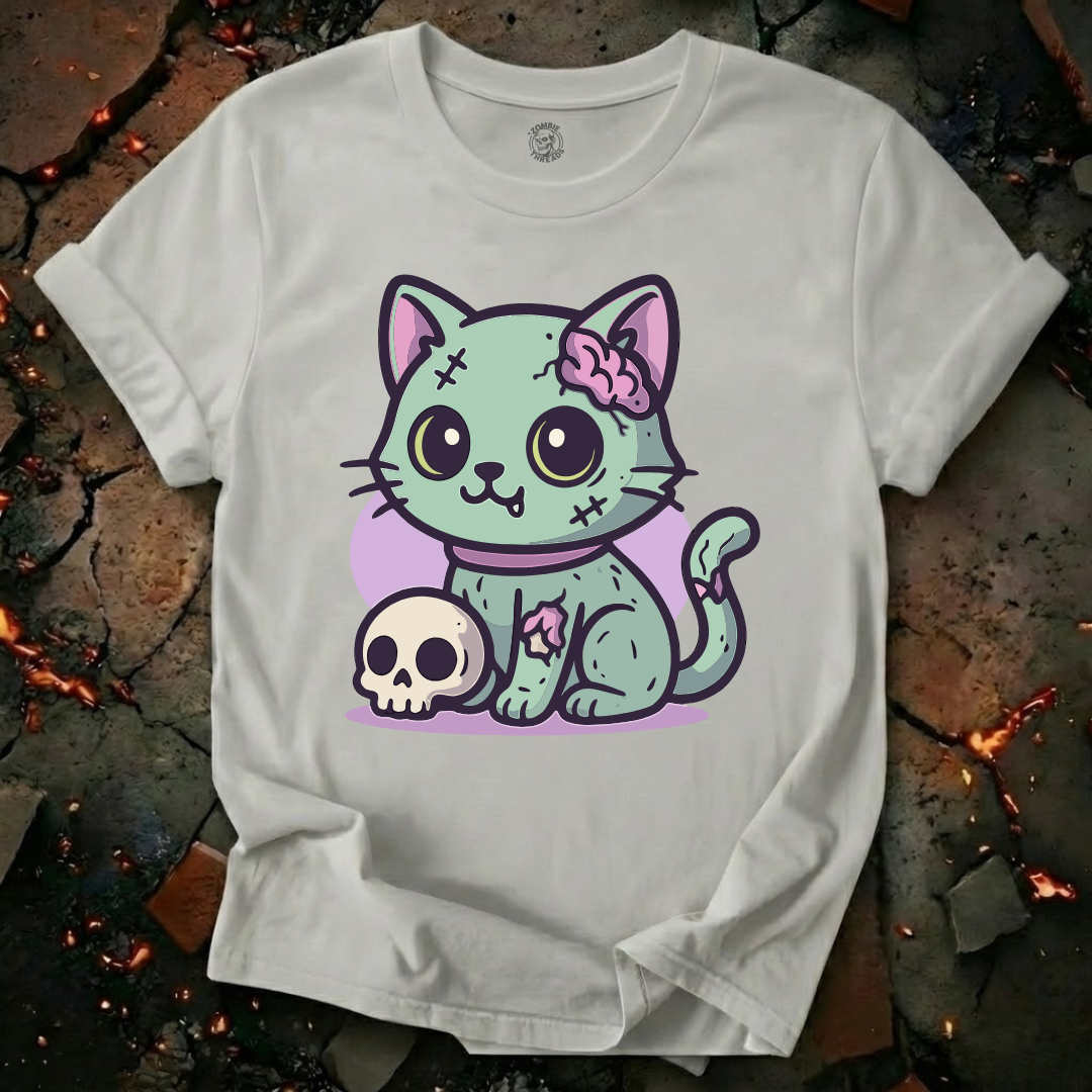 Undead Chibi Cat T-Shirt